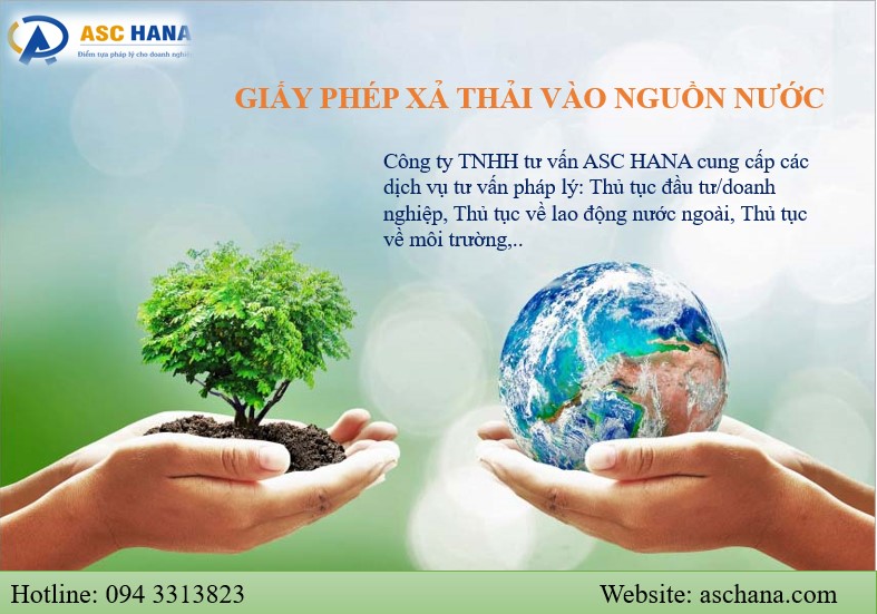 GIẤY PHÉP XẢ THẢI VÀO NGUỒN NƯỚC GIẤY PHÉP XẢ THẢI VÀO NGUỒN NƯỚC